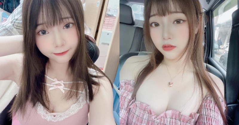 日系正妹實況主「願願yuan」，平口裝自拍「白嫩美乳」好明顯！