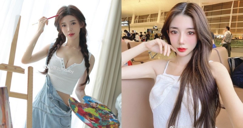 芭蕾舞正妹「畫畫時曲線太兇」，極品身材讓人直呼「未來的女友」!