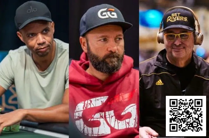 【EV扑克】扑克三巨头的WSOP成绩单：Ivey量少而精，丹牛首次盈利，Hellmuth刷经验值