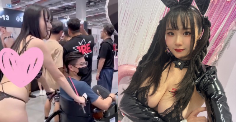 Angela寶7在TRE現場幫粉絲推輪椅：我會讓你其他地方站起來