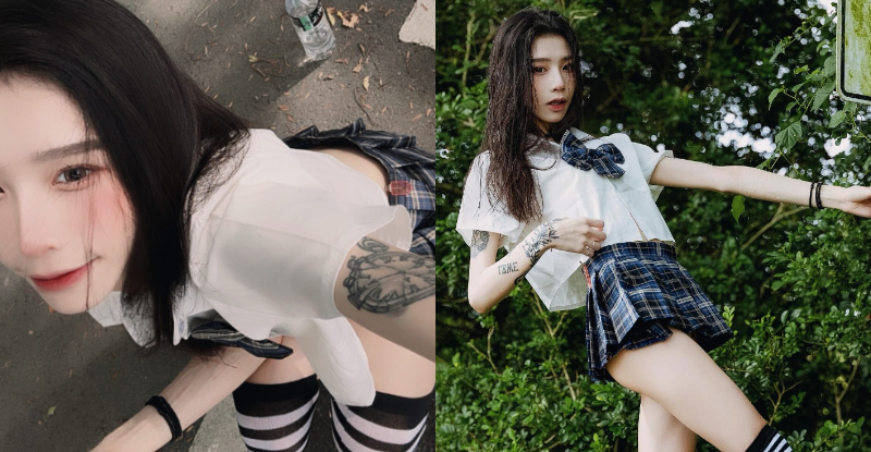 迷失的小學妹「寶尼」路邊太誘惑，「犯規露屁股」小心被抓走！