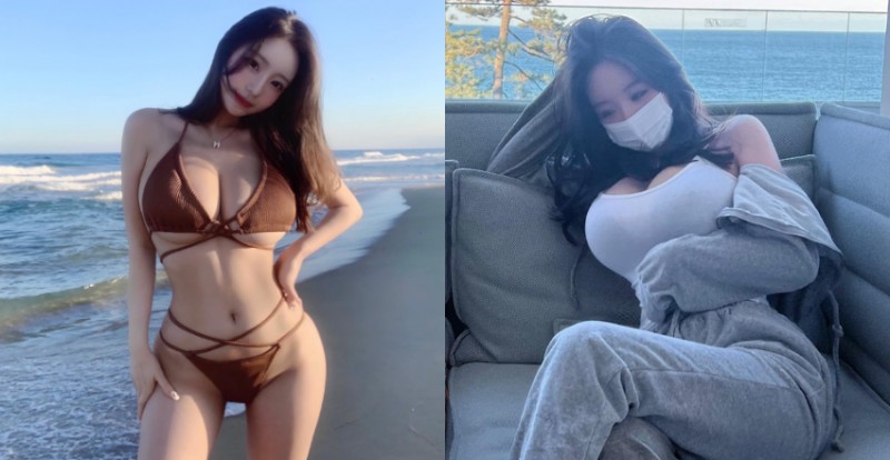 根本完美身材！「性感姐姐」乳量太滿　穿比基尼毫不客氣溢出