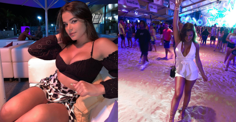 跑趴女王「深V低胸」超吸睛　「人體禮炮」走到哪炸到哪炒熱氣氛嗨到爆