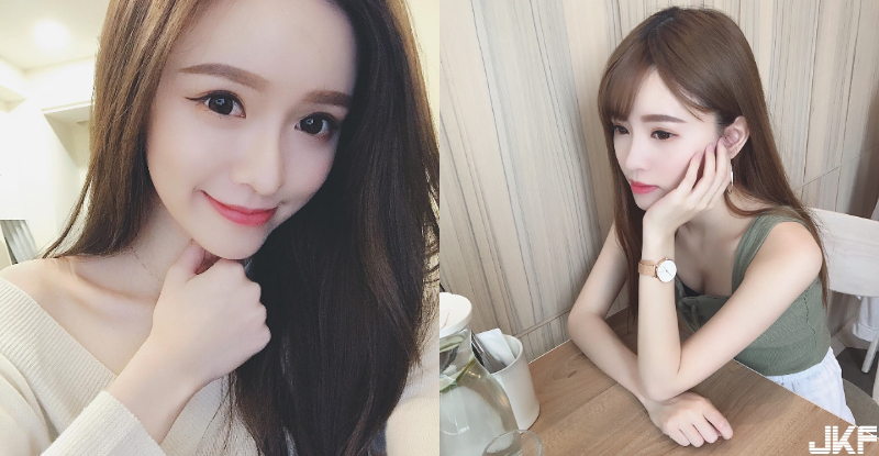 網拍電眼小模「清新臉龐」讓人好戀愛！犯規「白皙長腿」性感又吸睛！