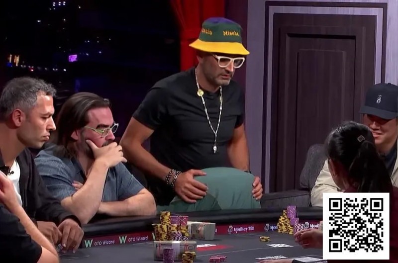 【EV扑克】史上最惨cooler之一!A葫芦撞四条8,魔术师豪夺82W刀巨池!