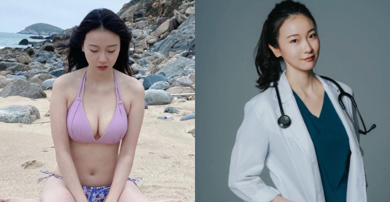 家醫科住院醫師「Yan Wen 嫣雯」白袍底下是火辣曲線！