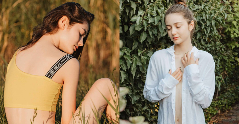 清純形象不保！白皙大眼妹被爆出黑歷史　「18+裸身床照」未完待續…